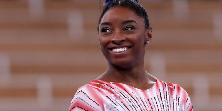 Simone Biles shared the weekly behavior that impressed her gymnastics comeback