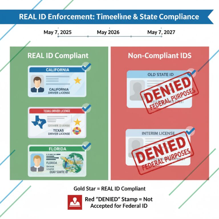 🚨 2025 Travel Killers: REAL ID, ETIAS & New Rules That Could Block You at the Gate—Act Now Before It’s Too Late!