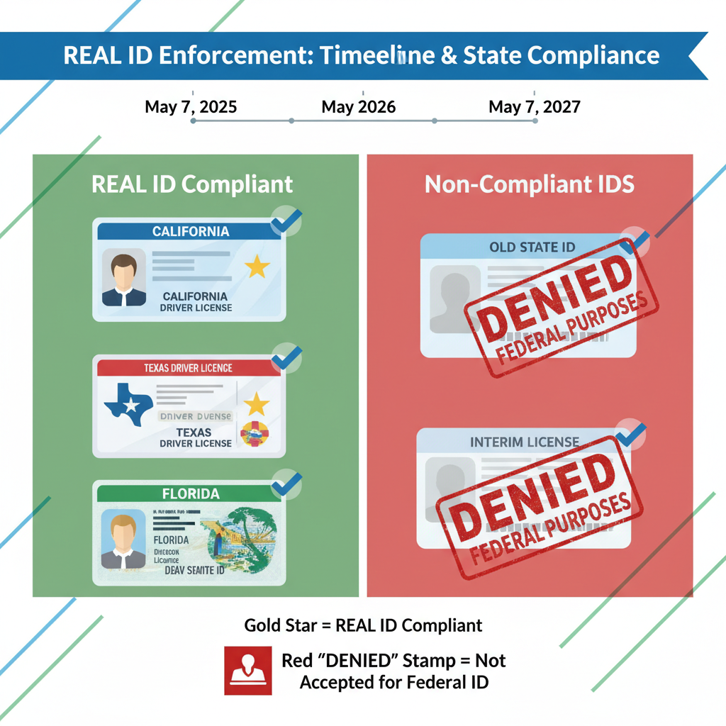 🚨 2025 Travel Killers: REAL ID, ETIAS & New Rules That Could Block You at the Gate—Act Now Before It’s Too Late!