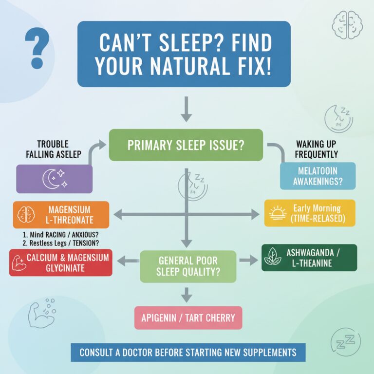 Struggling to Sleep? Decode Your Insomnia Type and Unlock the Natural Supplements That Actually Fix It!