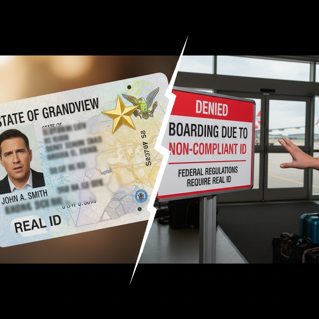 🚨 2025 Travel Shockers: REAL ID Fines, ETIAS Deadlines & Biometric Scans – Don’t Get Stranded at the Gate!