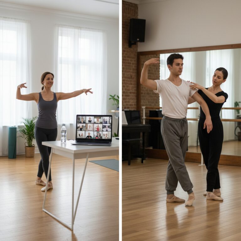 Studio vs Subscription: Should Adult Dancers Commit to an Online Membership or In-Person Classes in 2025?