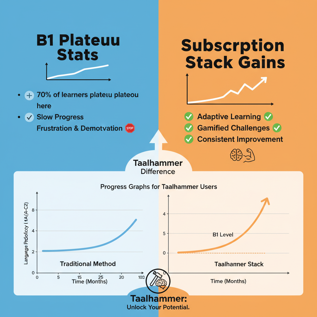Stuck at B1? Why Your Language App Is Failing You—and the Smart Subscription Stacks That Shatter Intermediate Plateaus in 2026