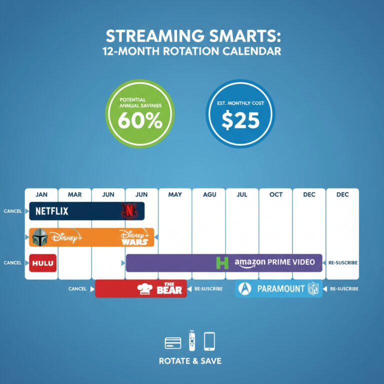 Slash Your Streaming Bills by 50% in 2026: Master the Rotation Strategy for Epic Shows, Sports Seasons, and Must-Watch Events